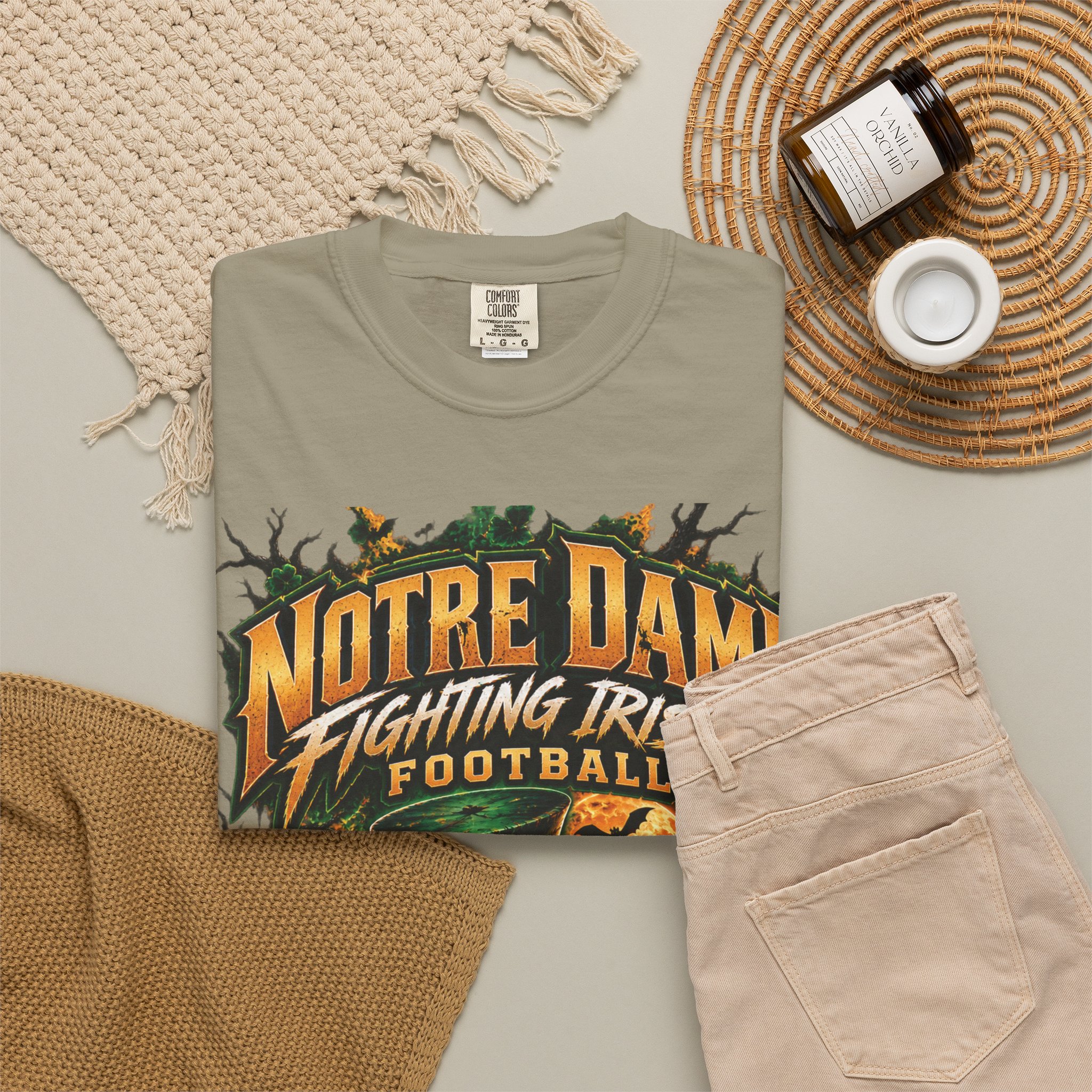 Notre Dame Fighting Irish Football Halloween T-Shirt - Image 39